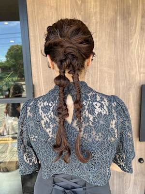 ツインポニーアレンジ