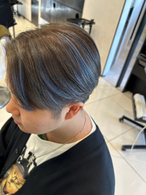 ブルーハイライトカラー