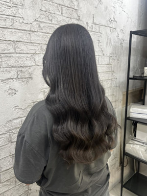 	大人可愛い大人美人くすみカラーアッシュグレージュからー