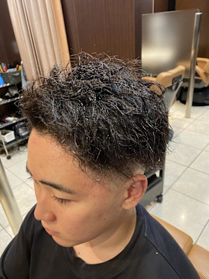 フェードツイストパーマ