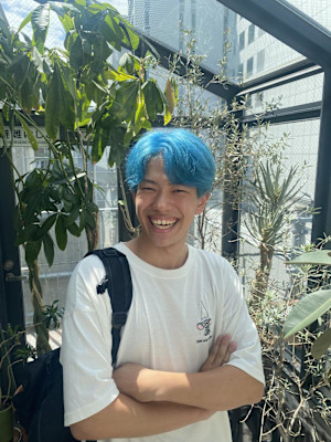 デザインカラー/レイヤーカット/ウェットヘア