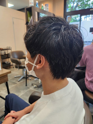 メンズカット/パーマ/グレイカラー/鎌取駅/韓国風/白髪染め