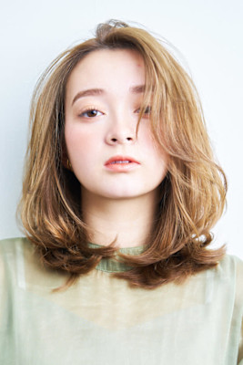 ディアム/大人かわいい/３０代４０代/髪質改善/イノアカラー