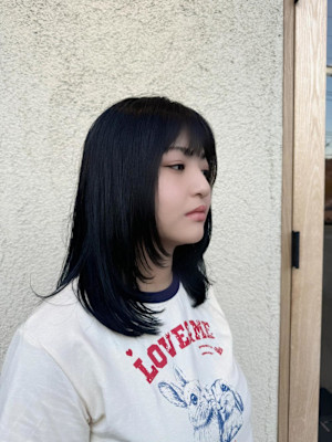 ブルーブラック×レイヤー