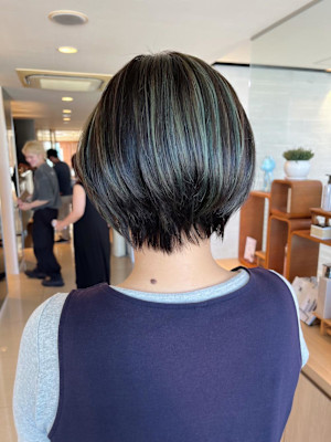 コントラストハイライト/ミントグリーン/西原晃