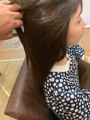 お客様髪質改善データ1333（インナーカラー埋めます）