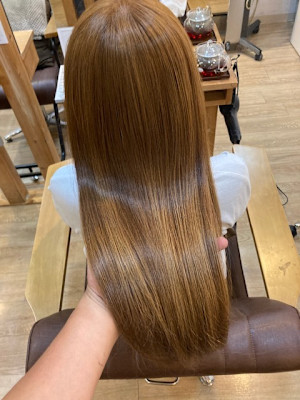 お客様髪質改善データ1334（サマーイエロー）