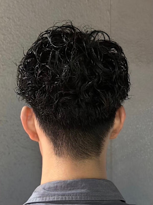 ワイルドショートパーマ