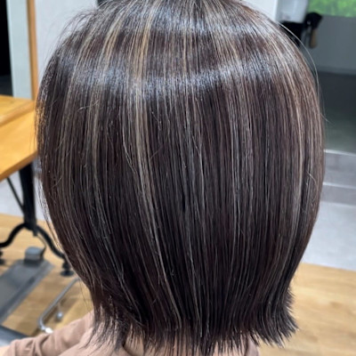 白髪ぼかし/白髪染め/ハイライト/グレイカラー/オージュア