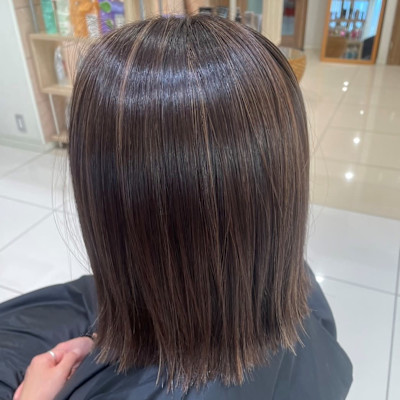 白髪ぼかし/白髪活かし/ハイライト/グレイカラー/オージュア