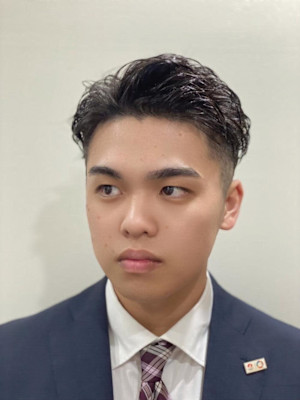 ビジネスツーブロック＋ビジネスパーマ