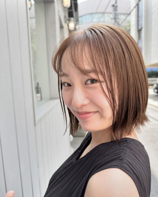 【ボブ】カラー・シルバー