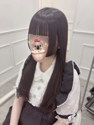 ぱっつん前髪×太め姫カット＊まゆ