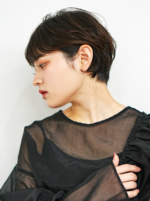 大人丸みショート