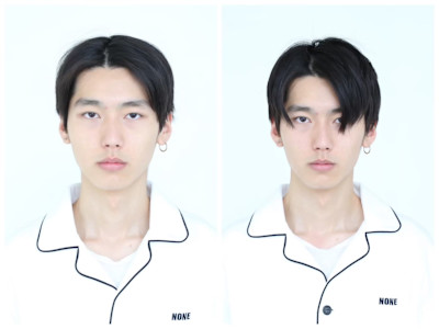 ステップボーンカットメンズショート