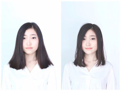 ステップボーンカットレイヤースタイル