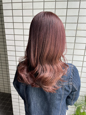 カシスピンク/韓国風ミディアム