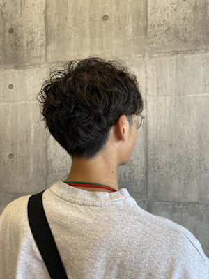 カット×パーマ