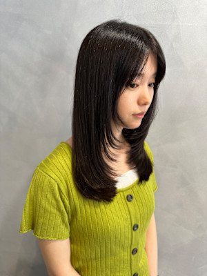 顔周りレイヤーミディアム