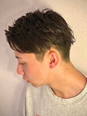 ナチュラルパーマスタイル