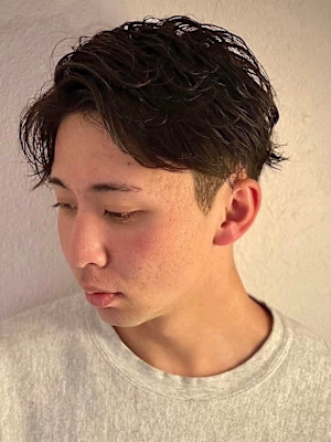 ナチュラルパーマスタイル