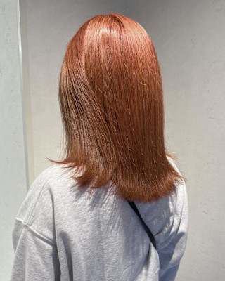 夏におすすめ！ピンクオレンジカラー♪