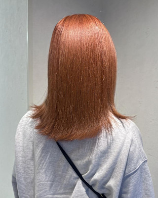 夏におすすめ！ピンクオレンジカラー♪