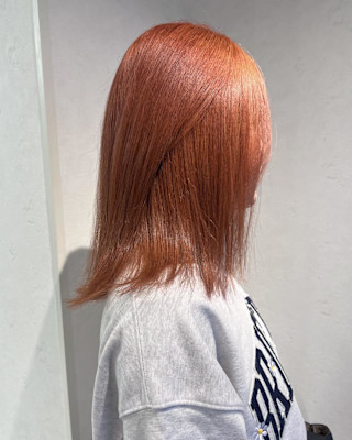 夏におすすめ！ピンクオレンジカラー♪