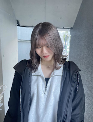 ミルクティーベージュ ミルクティーアッシュ　グレーベージュ