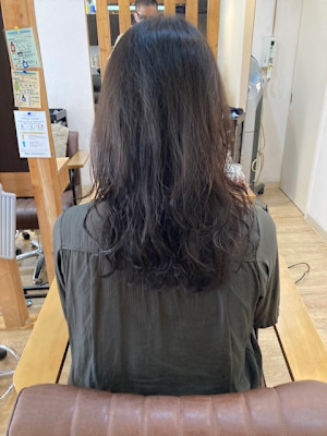 お客様髪質改善データ1347（夏は軽さ重視で）