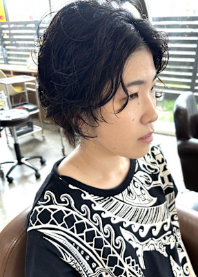 ゆるっとラフパーマ