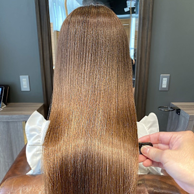 艶髪ハイトーンカラー♩