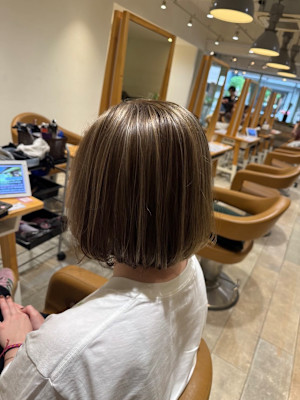 ボブ×ハイライト