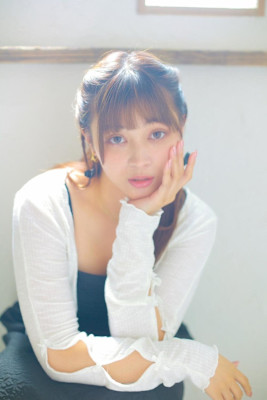 バレエコア風ヘアアレンジ