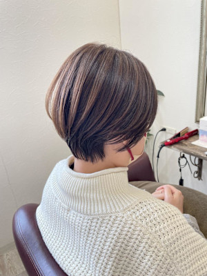 くびれショート/イルミナカラー/ムーンライト