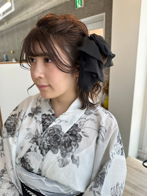 Merci ヘアセット　ヘアアレンジ