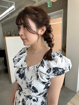 Merci ヘアセット　ヘアアレンジ