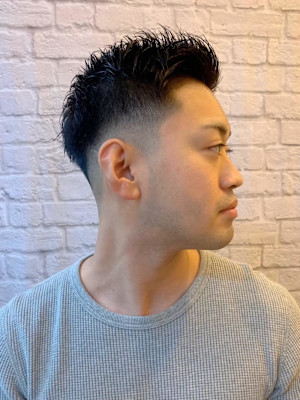 ロンドンアップバングフェード【大宮/バーバー】