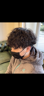 メンズ/波巻き/スパイラルパーマ/メンズ