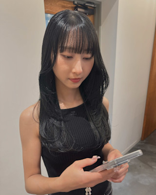 レイヤーカット  トレンドヘア 顔周りカット 韓国ヘア 池袋