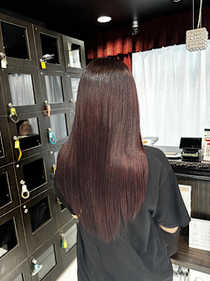 ワインレッドカラー