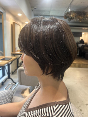 terrace岩政/ショートボブ/30代40代/姪浜