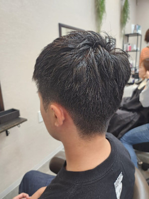 メンズカット/パーマ/グレイカラー/鎌取駅/韓国風/白髪染め