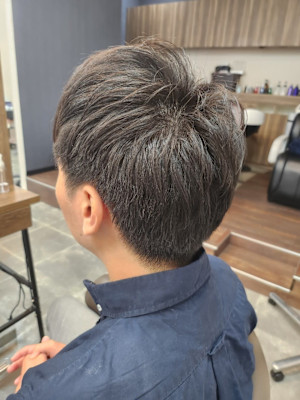 メンズカット/パーマ/グレイカラー/鎌取駅/韓国風/白髪染め