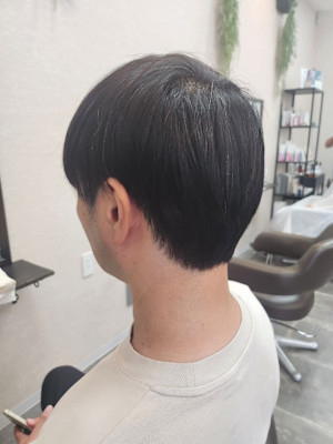 メンズカット/パーマ/グレイカラー/鎌取駅/韓国風/白髪染め