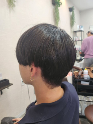 メンズカット/パーマ/グレイカラー/鎌取駅/韓国風/白髪染め