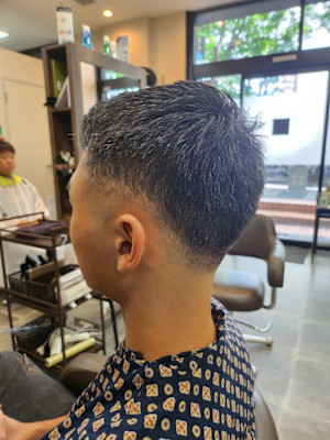 メンズカット/パーマ/グレイカラー/鎌取駅/韓国風/白髪染め