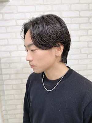 メンズパーマスタイル