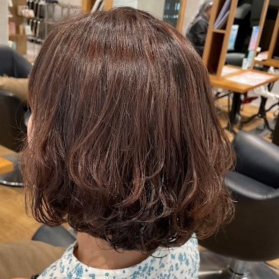 白髪ぼかし/白髪活かし/デジタルパーマ/大人パーマ/縮毛矯正