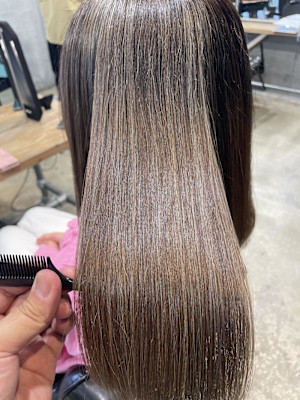 アディクシーカラー+髪質改善トリートメント